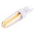 4W Filament Light Bulb, G9 PC Material Dimmable 4 LED, AC 220-240V(Warm White)