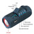 T&G TG227 Outdoor Portable Waterproof Bluetooth Music Speaker with LED Support FM / TF / USB(Black)