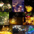 10m IP65 Waterproof Colorful Light Solar Panel Silver Wire String Light, 100 LEDs SMD 0603 Fairy Lamp Decorative Light