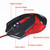 HXSJ A903 Wired 6 Keys 3200 DPI Adjustable Ergonomics Optical Gaming Mouse(Black)