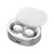 B20 Mini Portable In-ear Noise Cancelling Bluetooth V5.0 Stereo Earphone with 360 Degrees Rotation Charging Box(White)