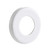 Rear Camera Lens Protection Ring Cover with Eject Pin for iPhone XR(White)
