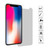 For iPhone X & XS 0.26mm 9H 3D Non-full Screen Highly Transparent Privacy Anti-glare Tempered Glass Film