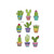 20 PCS Waterproof Painted Fruits Vegetables Plants Children Tattoo Stickers(EC-534)