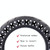 9.5 inch Electric Scooter Shock-Absorbing Honeycomb Solid Tires For Xiaomi Mijia M365(Black)