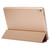 Horizontal Flip Solid Color Leather Case for iPad Pro 12.9 inch (2018), with Three-folding Holder & Wake-up / Sleep Function(Gold)