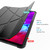 Multi-folding TPU Leather Tablet Case for iPad Pro 11 2022 / 2021 / 2020 / 2018 (Black)