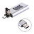 easyflash RQW-01B 3 in 1 USB 2.0 & 8 Pin & Micro USB 64GB Flash Drive(Silver)