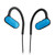 BTH-Y9 Ultra-light Ear-hook Wireless V4.1 Bluetooth Earphones with Mic(Blue)