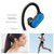 BTH-Y9 Ultra-light Ear-hook Wireless V4.1 Bluetooth Earphones with Mic(Blue)