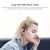 BTH-Y9 Ultra-light Ear-hook Wireless V4.1 Bluetooth Earphones with Mic(Blue)