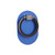 Universal Phone Adhesive Metal Plate 360 Degree Rotation Stand Finger Grip Ring Holder(Blue)