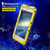 Waterproof Dustproof Shockproof Zinc Alloy + Silicone Case For iPhone SE 2020 & 8 & 7 (Yellow)