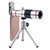 Universal 18X Zoom Telescope Telephoto Camera Lens with Tripod Mount & Mobile Phone Clip, For iPhone, Galaxy, Huawei, Xiaomi, LG, HTC and Other Smart Phones (Silver)