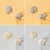 5 PCS Children Silicone Table Anti-Collision Protection Corners Guard(Claw Face Gray)
