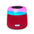 NewRixing NR-3500 Multi-function Atmosphere Light Wireless Charging Bluetooth Speaker with Hands-free Call Function, Support TF Card & USB & FM & AUX (Red)