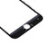 2 in 1 for iPhone 7 (Original Front Screen Outer Glass Lens + Original Frame)(Black)