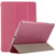 For iPad 9.7 (2018) & iPad 9.7 inch (2017) & iPad Air Silk Texture Horizontal Flip Leather Case with Three-folding Holder(Magenta)