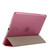 For iPad 9.7 (2018) & iPad 9.7 inch (2017) & iPad Air Silk Texture Horizontal Flip Leather Case with Three-folding Holder(Magenta)