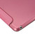 For iPad 9.7 (2018) & iPad 9.7 inch (2017) & iPad Air Silk Texture Horizontal Flip Leather Case with Three-folding Holder(Magenta)