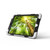 For iPad 9.7 (2018) & iPad 9.7 (2017) 360 Degree Rotation PC + Silicone Protective Case with Holder & Hand-strap(White)