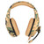 ONIKUMA K1-B Deep Bass Noise Canceling Camouflage Gaming Headphone with Microphone(Yellow)