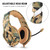 ONIKUMA K1-B Deep Bass Noise Canceling Camouflage Gaming Headphone with Microphone(Yellow)