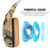 ONIKUMA K1-B Deep Bass Noise Canceling Camouflage Gaming Headphone with Microphone(Yellow)