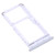 SIM Card Tray + SIM Card Tray / Micro SD Card Tray for Xiaomi Poco X3 GT 21061110AG (White)