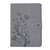 For iPad Air 2 Pressed Flowers Butterfly Pattern Horizontal Flip PU Leather Case with Magnetic Buckle & Holder & Card Slots & Wallet(Grey) For iPad Air 2 Pressed Flowers Butterfly Pattern Horizontal Flip PU Leather Case with Magnetic Buckle & Holder & Card Slots & Wallet(Grey)