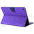 GOOSPERY FANCY DIARY for iPad Air 2 Cross Texture Leather Case with Card Slot & Holder & Wallet(Purple)
