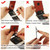 5 PCS Black + 5 PCS White TFT LCD Screen for iPhone 5 with Digitizer Full Assembly