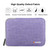 HAWEEL 7.9 inch Sleeve Case Zipper Briefcase Carrying Bag, For iPad mini 4 / iPad mini 3 / iPad mini 2 / iPad mini, Galaxy, Lenovo, Sony, Xiaomi, Huawei 7.9 inch Tablets(Purple)