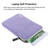 HAWEEL 7.9 inch Sleeve Case Zipper Briefcase Carrying Bag, For iPad mini 4 / iPad mini 3 / iPad mini 2 / iPad mini, Galaxy, Lenovo, Sony, Xiaomi, Huawei 7.9 inch Tablets(Purple)