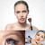 32 PCS Wood Color Handle Makeup Brush Set Beauty Kit + PU Leather Carrying Case