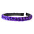 10 PCS Wig Twist Braid Jewelry Headband Hair Buckle(Purple)