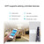 Sonoff  Touch 120mm 1 Gang Tempered Glass Panel Wall Switch Smart Home Light Touch Switch, Compatible with Alexa and Google Home, AC 90V-250V 400W 2A