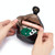 CLD-9955 Soft Leather Mini Coin Purse Lipstick Storage Bag(Ink Green)