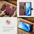 For OnePlus Nord 2 5G DG.MING Crazy Horse Texture Flip Detachable Magnetic Leather Case with Holder & Card Slots & Wallet(Red)