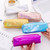 Iridescent Laser Pencil Case PU School Stationery Gift Cute Pencil Box(Pink)