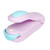 2 PCS Portable Mini Heat Sealing Machine Packing Plastic Bag Impulse Sealer(Purple)