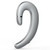 ET Bluetooth Earphone Wireless Headset Handsfree Ear Hook Waterproof Noise Cancelling Earphone with Mic for Android IPhone(silver)
