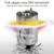 Electric Car Polisher Waxing Polishing Machine Kit Automation Cleaning Car Buffing ABS Car Accessories, Color:black