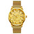SKMEI 9166 Fashion Men Business Watch 30m Waterproof Metal Quartz Wristwatch(Gold) SKMEI 9166 Fashion Men Business Watch 30m Waterproof Metal Quartz Wristwatch(Gold)