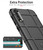 Shockproof Rugged  Shield Full Coverage Protective Silicone Case for Galaxy A50(Army Green)