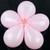 50 PCS Flower Balloons Decoration Accessories Plum Clip Birthday Wedding Party Plastic Balloon Clip
