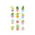 20 PCS Waterproof Painted Fruits Vegetables Plants Children Tattoo Stickers(EC-532)