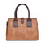 3 in 1 Casual PU Shoulder Bag Ladies Handbag Messenger Bag with Plush Ball