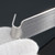 4 PCS  Stainless Steel Door Hook Cabinet Bedroom Door Hook, Style: Short Stainless Steel Color