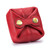 CLD-9955 Soft Leather Mini Coin Purse Lipstick Storage Bag(Red)